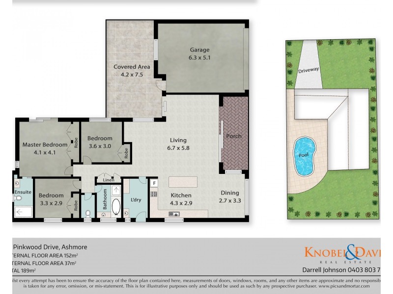 39 Pinkwood Drive, Ashmore QLD 4214 Floorplan