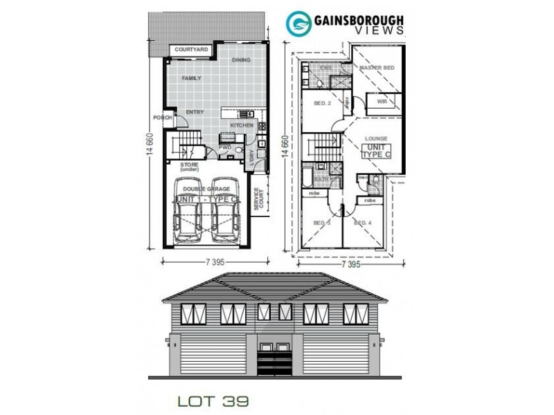 39/370 Gainsborough Drive, Pimpama QLD 4209 Floorplan