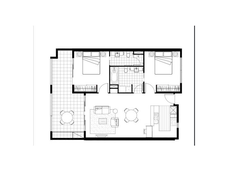 ID:L19170/ 43 Beeston St, Teneriffe QLD 4005 Floorplan