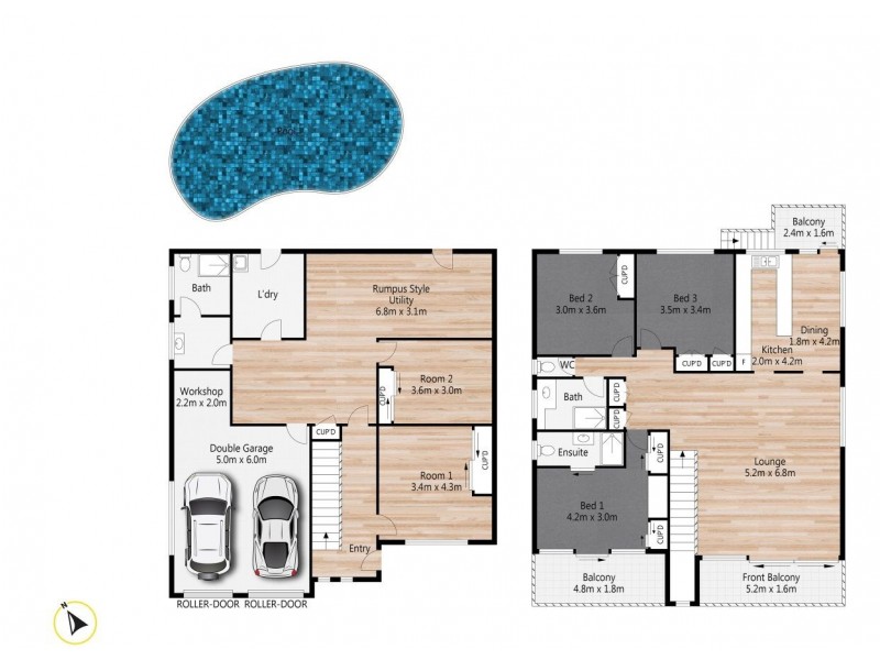 42 Portulaca Street, Macgregor QLD 4109 Floorplan