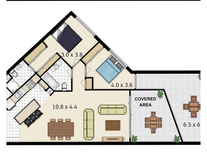 11/253 Varsity Parade, Varsity Lakes QLD 4227 Floorplan