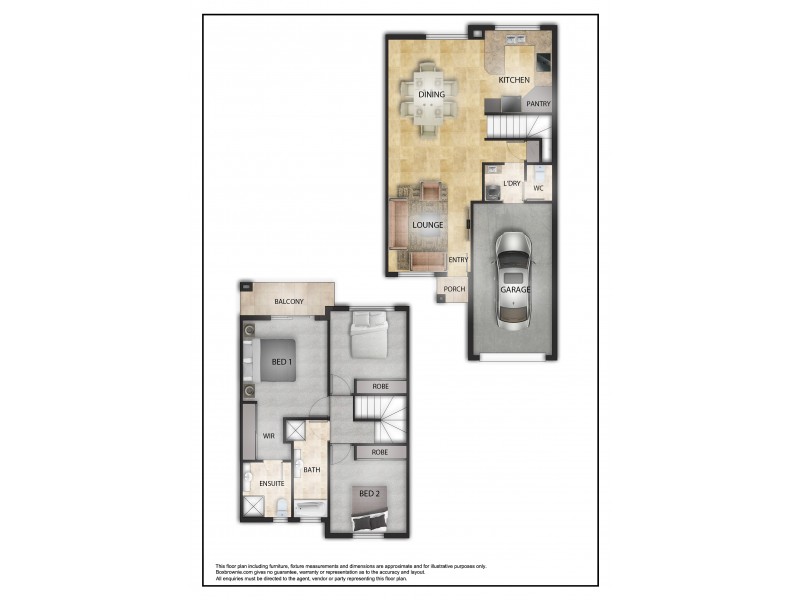 13/11 Federation Street, Wynnum West QLD 4178 Floorplan