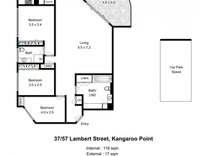 37/57 Lambert Street, Kangaroo Point QLD 4169