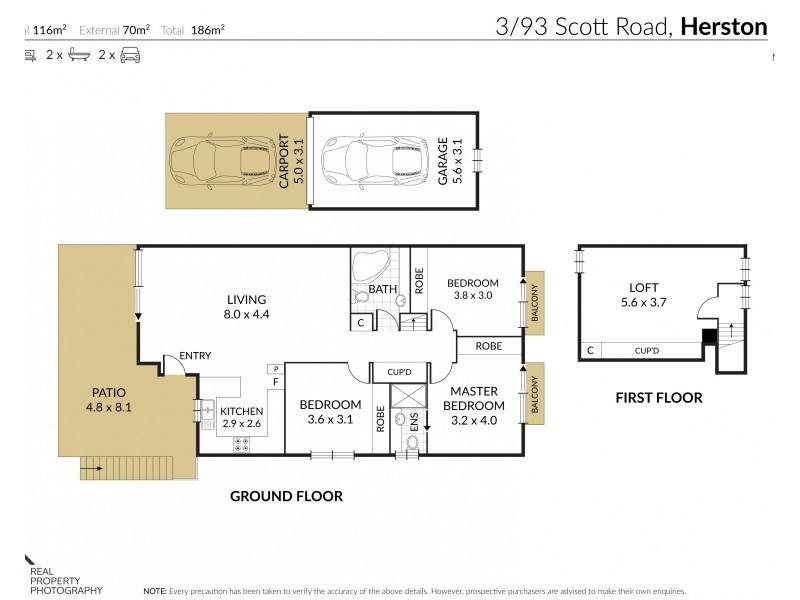 3/93 Scott Road, Herston QLD 4006