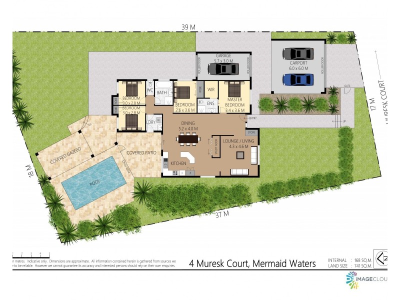 4 Muresk Court, Mermaid Waters QLD 4218