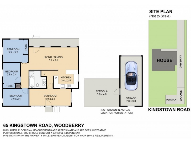 65 Kingstown Road, Woodberry NSW 2322 Floorplan