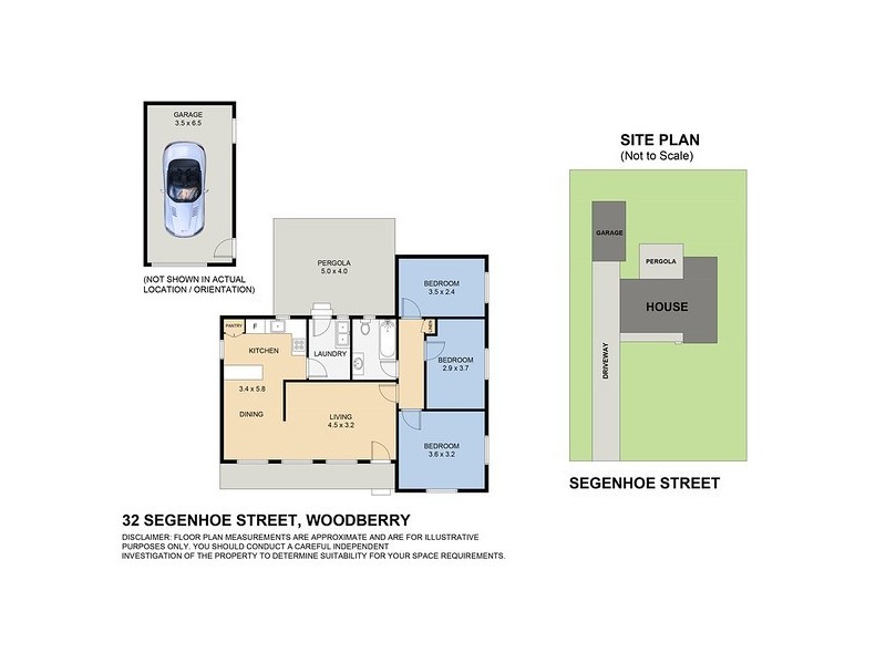 32 Segenhoe Street, Woodberry NSW 2322 Floorplan