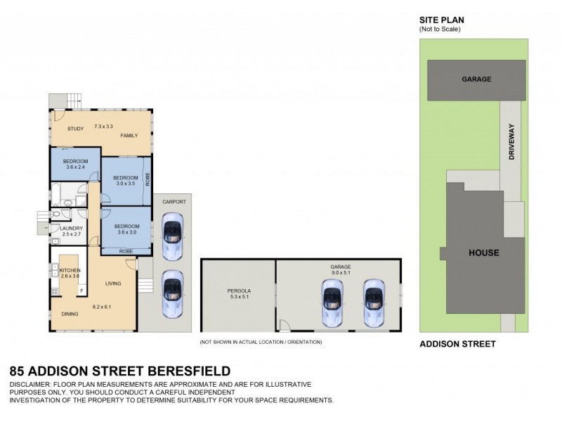 85 Addison Street, Beresfield NSW 2322 Floorplan