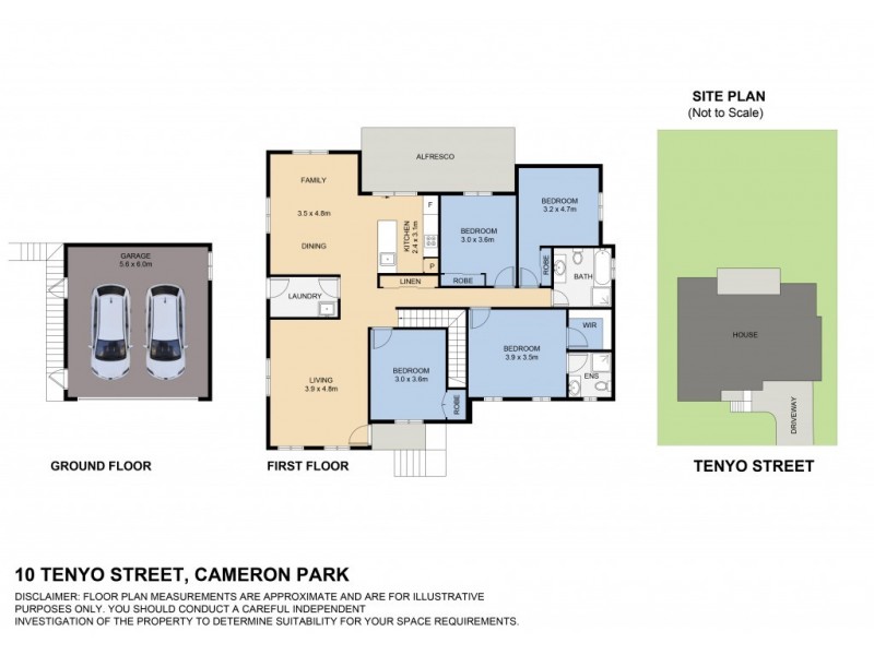 10 Tenyo Street, Cameron Park NSW 2285 Floorplan