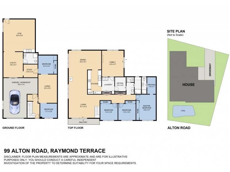 99 Alton Road, Raymond Terrace NSW 2324 Floorplan