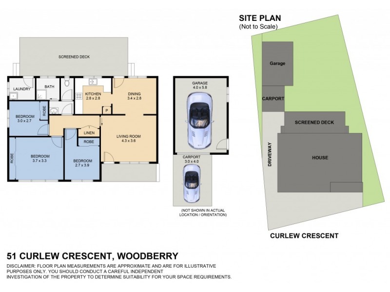 51 Curlew Crescent, Woodberry NSW 2322 Floorplan