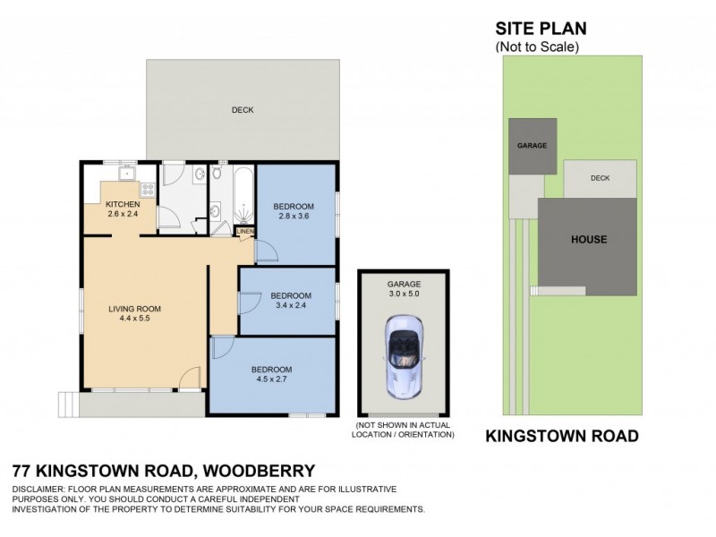 77 Kingstown Road, Woodberry NSW 2322 Floorplan