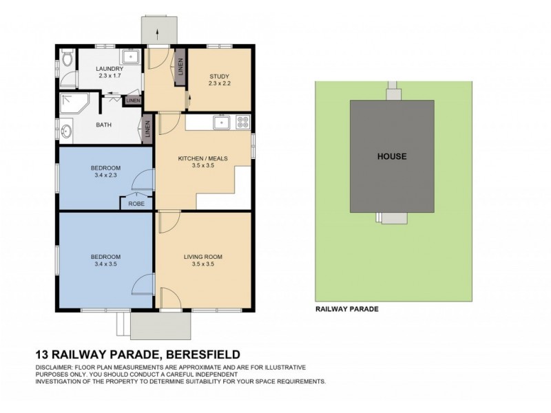 13 Railway Parade, Beresfield NSW 2322 Floorplan