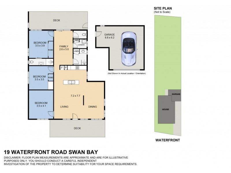 19 Waterfront Road, Swan Bay NSW 2324 Floorplan