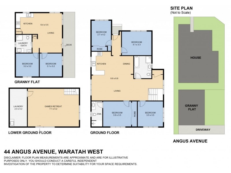 44 Angus Avenue, Waratah West NSW 2298 Floorplan