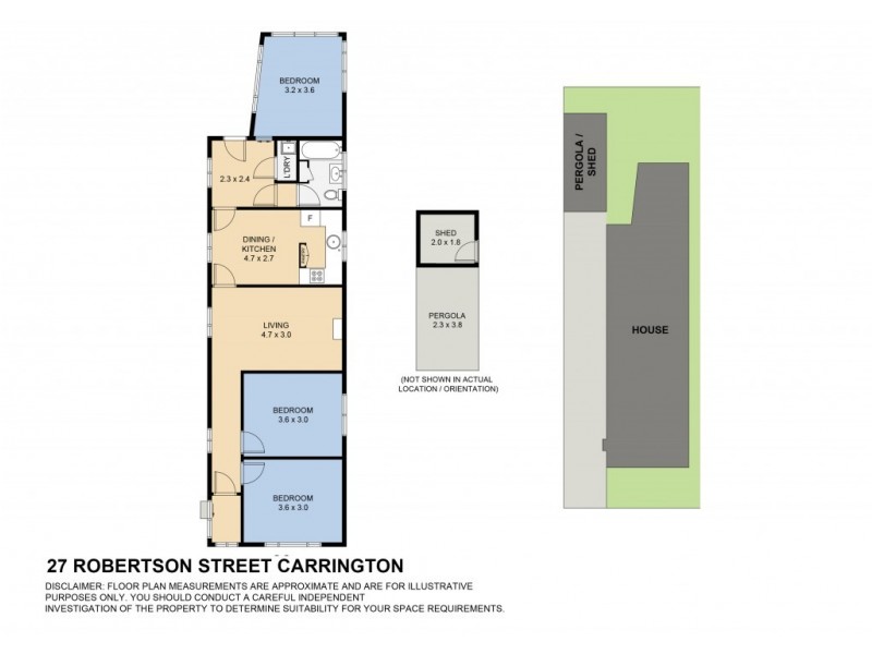27 Robertson Street, Carrington NSW 2294 Floorplan