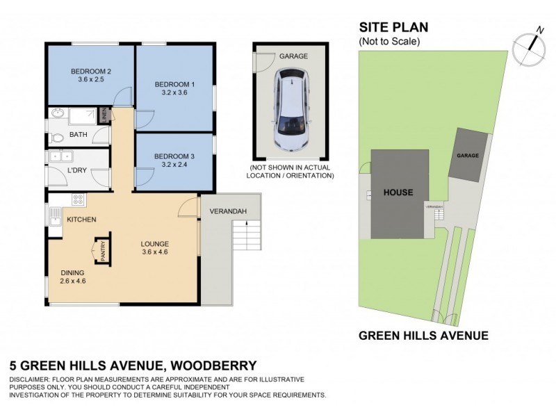5 Greenhills Avenue, Woodberry NSW 2322 Floorplan