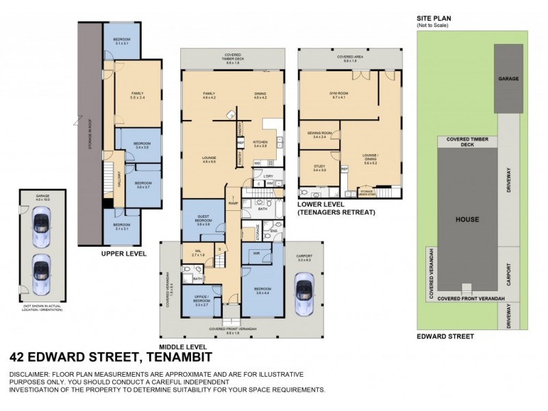 42 Edward Street, Tenambit NSW 2323 Floorplan