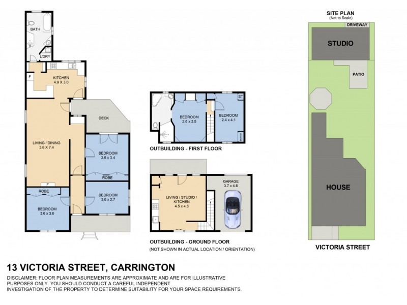 13 Victoria Street, Carrington NSW 2294 Floorplan