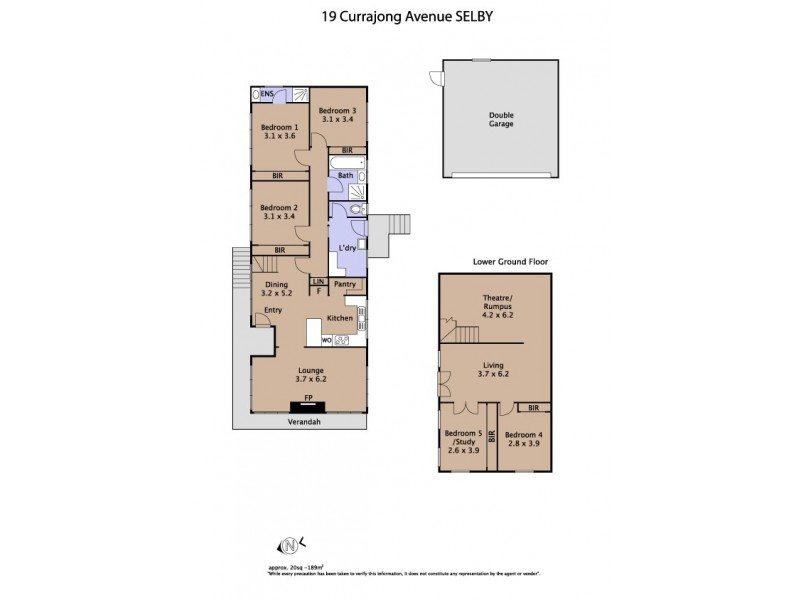 19 Currajong Avenue, Selby VIC 3159 Floorplan