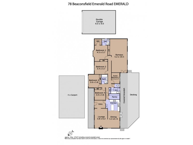 78 Beaconsfield-Emerald Road, Emerald VIC 3782 Floorplan