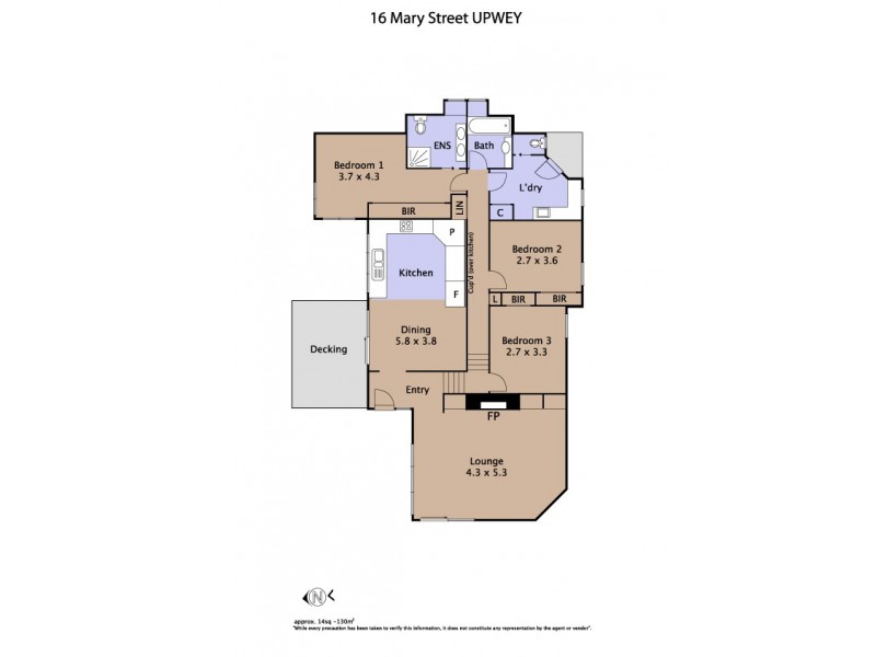16 Mary Street, Upwey VIC 3158 Floorplan