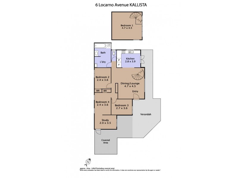 6 Locarno Avenue, Kallista VIC 3791 Floorplan