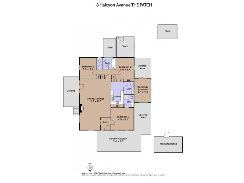 8 Halcyon Avenue, The Patch VIC 3792 Floorplan