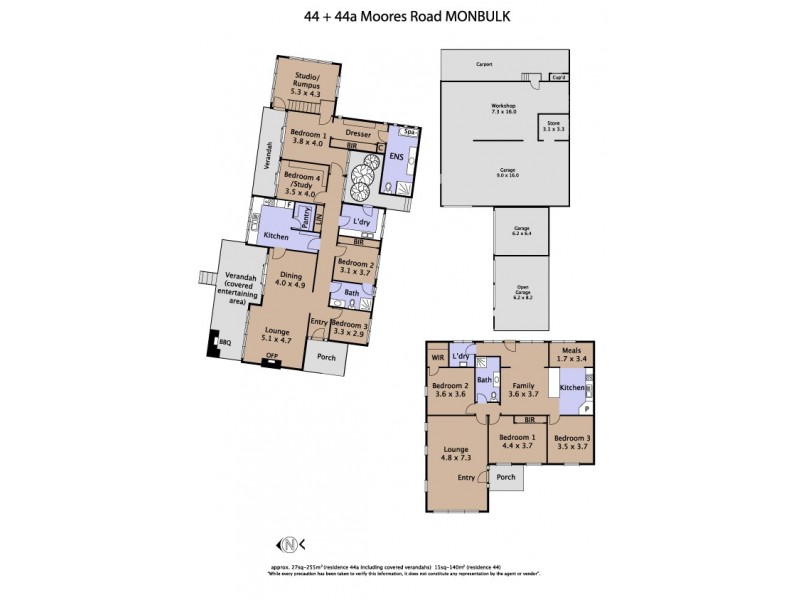 44 & 44a Moores Road, Monbulk VIC 3793 Floorplan
