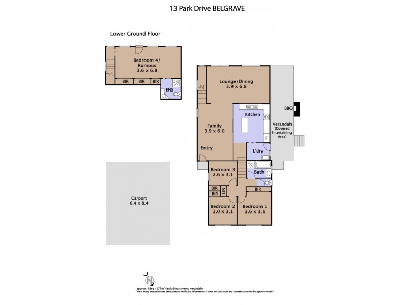 13 Park Drive, Belgrave VIC 3160 Floorplan