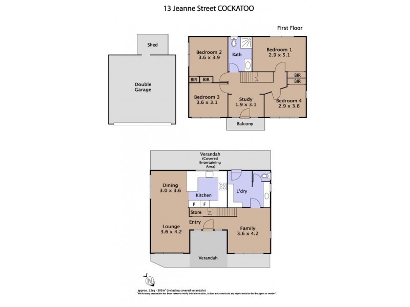 13 Jeanne Street, Cockatoo VIC 3781 Floorplan