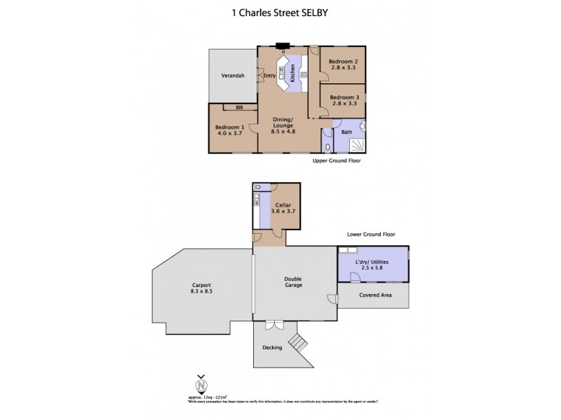 1 Charles Street, Selby VIC 3159 Floorplan