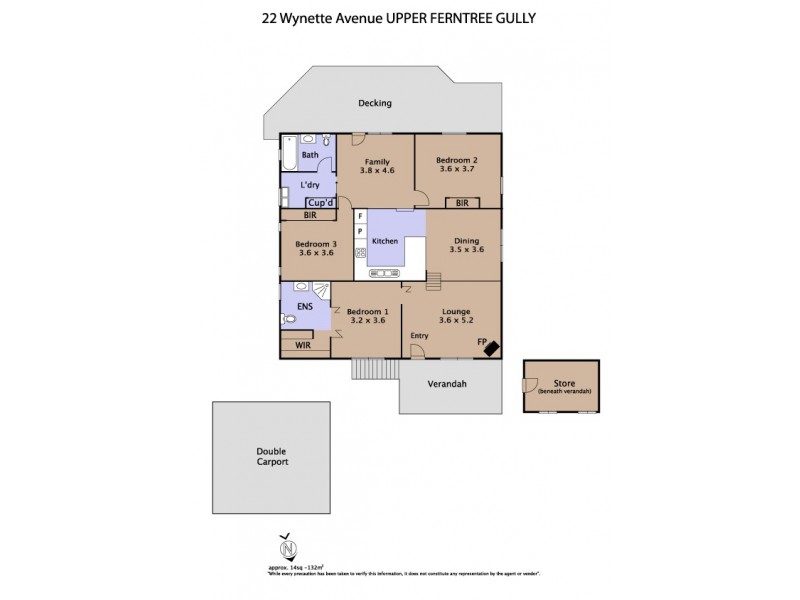 22 Wynette Avenue, Upper Ferntree Gully VIC 3156 Floorplan