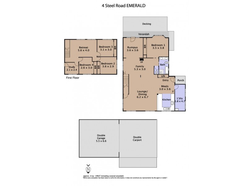 4 Steel Road, Emerald VIC 3782 Floorplan