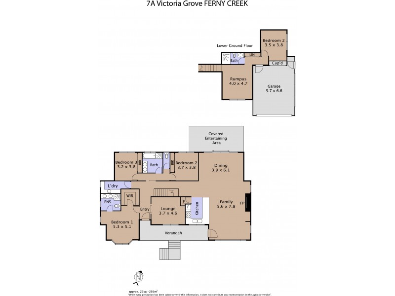 7A Victoria Grove, Ferny Creek VIC 3786 Floorplan