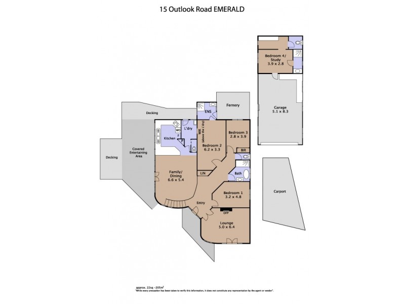 15 Outlook Road, Emerald VIC 3782 Floorplan