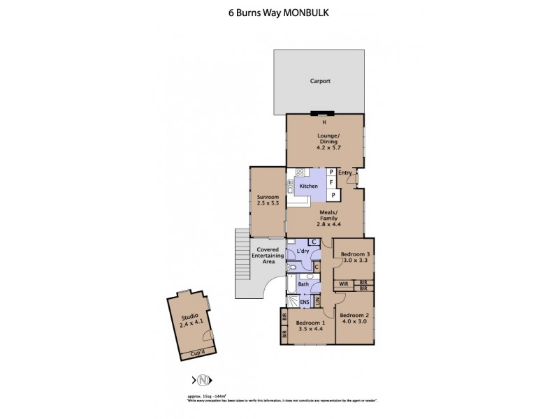 6 Burns Way, Monbulk VIC 3793 Floorplan
