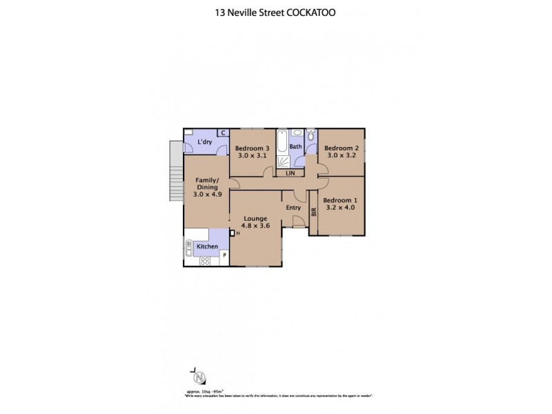 13 Neville Street, Cockatoo VIC 3781 Floorplan