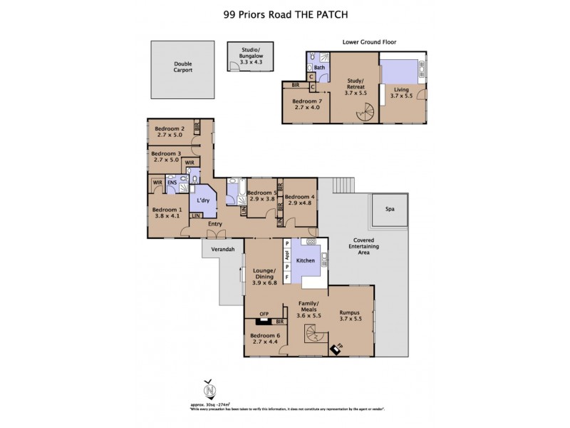 99 Priors Road, The Patch VIC 3792 Floorplan