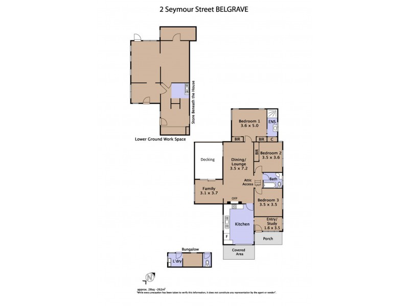 2 Seymour Street, Belgrave VIC 3160 Floorplan