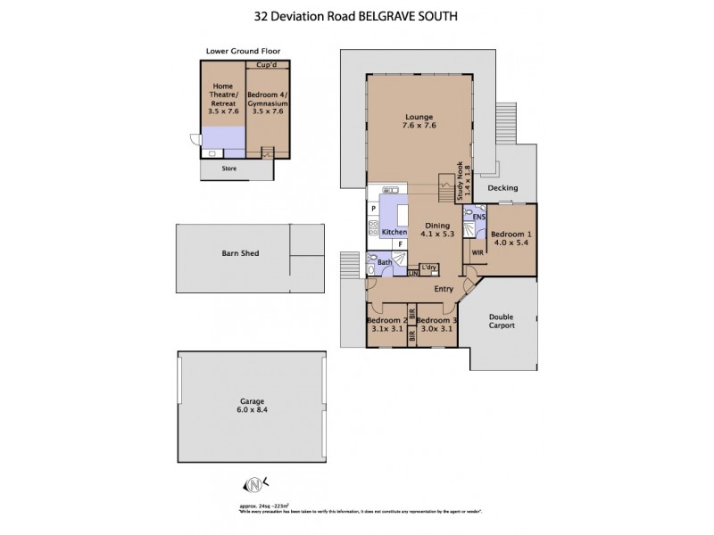 32 Deviation Road, Belgrave South VIC 3160 Floorplan