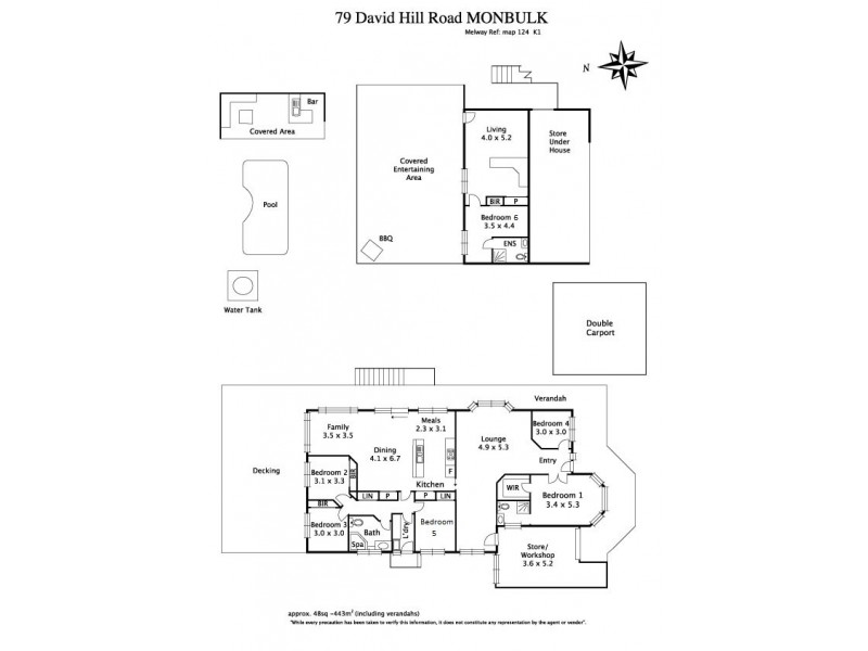 79 David Hill Road, Monbulk VIC 3793 Floorplan