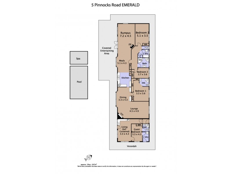 5 Pinnocks Road, Emerald VIC 3782 Floorplan