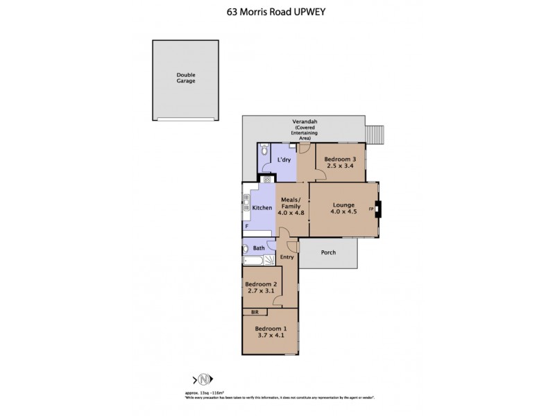 63 Morris Road, Upwey VIC 3158 Floorplan