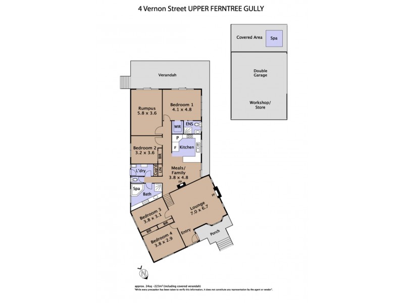 4 Vernon Street, Upper Ferntree Gully VIC 3156 Floorplan
