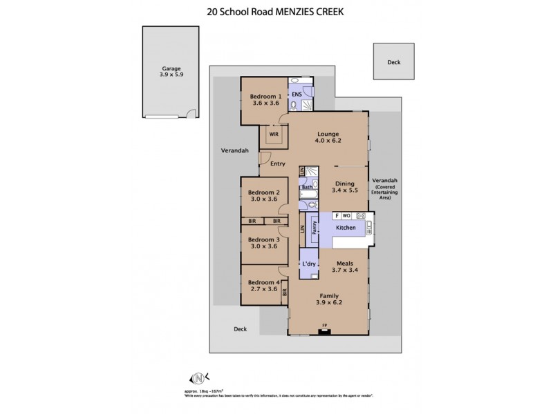 20 School Road, Menzies Creek VIC 3159 Floorplan