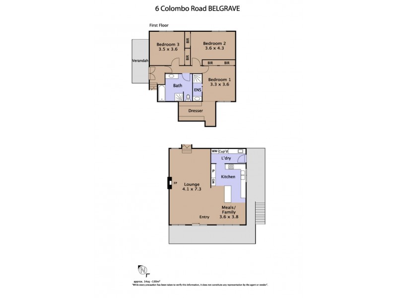 6 Colombo Road, Belgrave VIC 3160 Floorplan