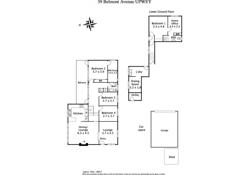 39 Belmont Avenue, Upwey VIC 3158 Floorplan