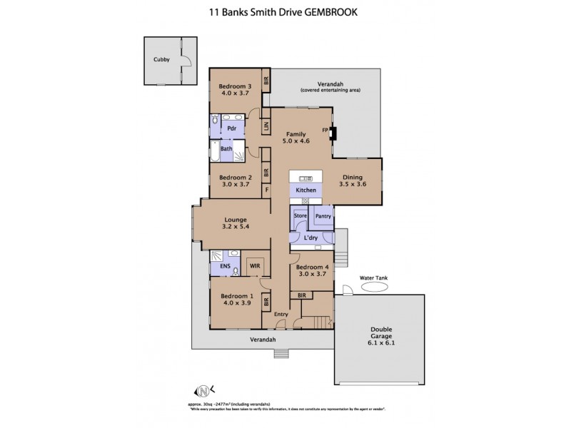 11 Banks-Smith Drive, Gembrook VIC 3783 Floorplan