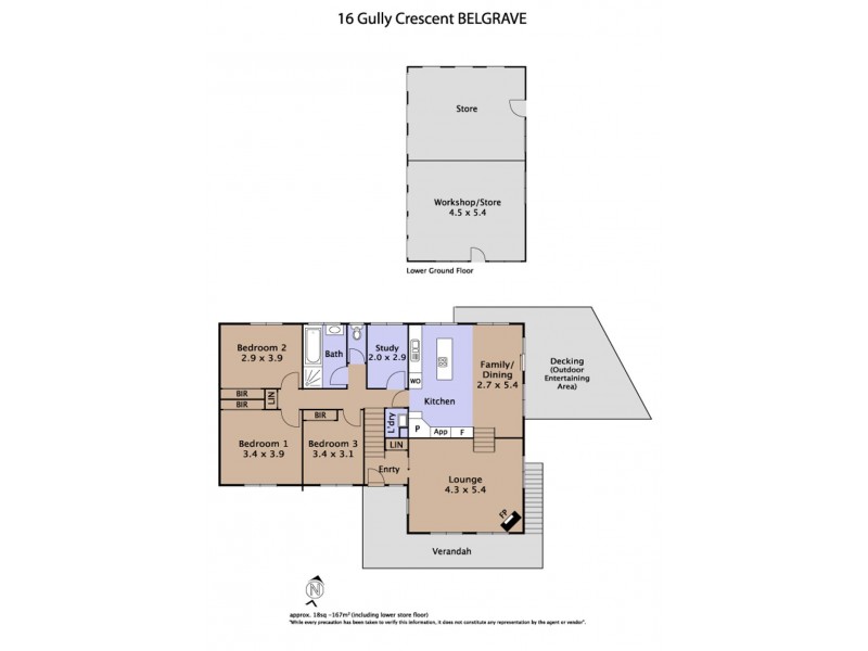 16 Gully Crescent, Belgrave VIC 3160 Floorplan
